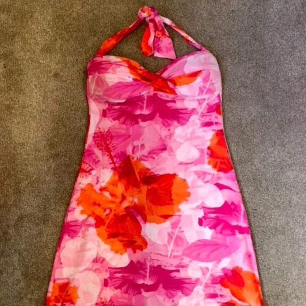 Tommy Bahama Floral Halter Dress